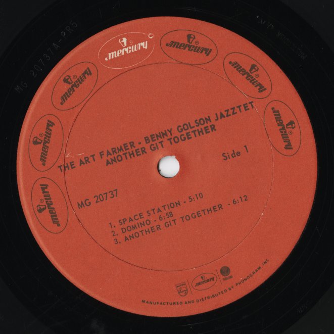 Art Farmer Benny Golson Jazztet / アート・ファーマー, ベニー・ゴルソン / Another Git Together (MG-20737)