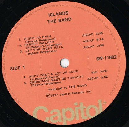 The Band / ザ・バンド / Islands (SW-11602)
