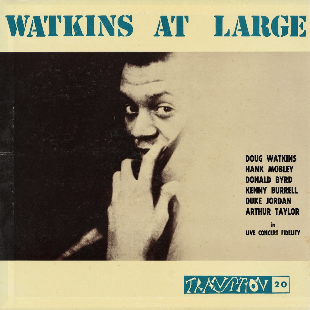 Doug Watkins / ダグ・ワトキンス / Watkins At Large (TRLP 20)