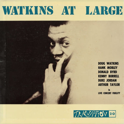 Doug Watkins / ダグ・ワトキンス / Watkins At Large (TRLP 20)