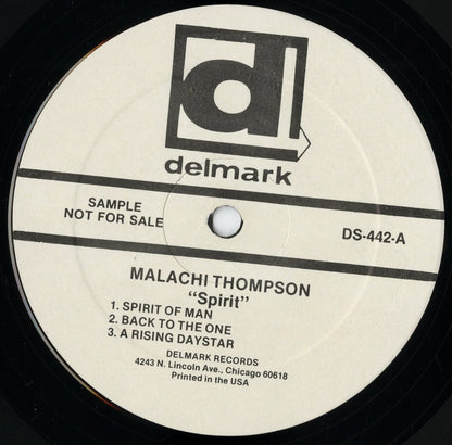 Malachi Thompson / マラチ・トンプソン / Spirit (DS-442)