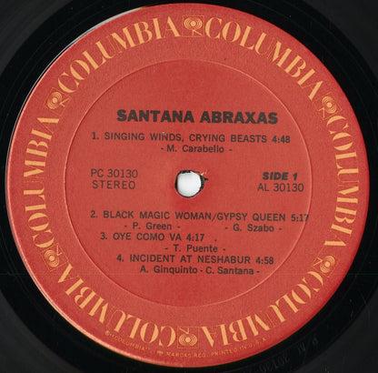 Santana – Abraxas (PC 30130) 1973 US Columbia | 中古LP