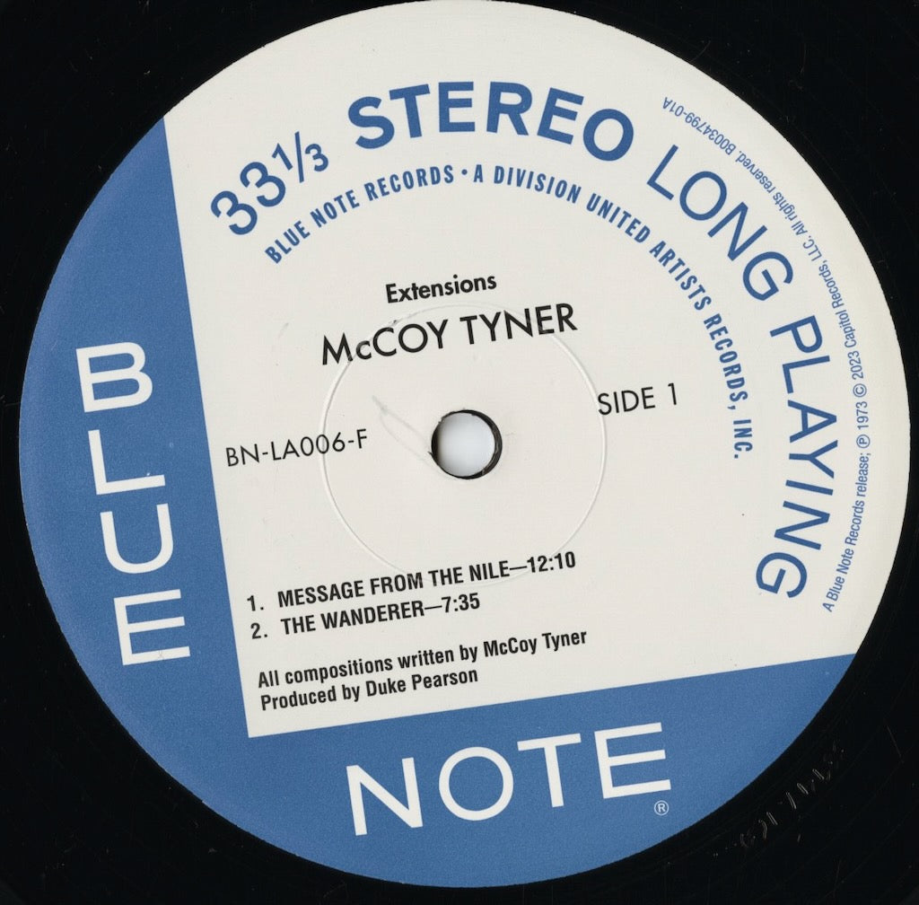 McCoy Tyner / マッコイ・タイナー / Extensions -180g (BN LA006-F