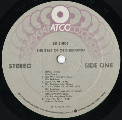Otis Redding - Best Of Otis Redding (SD 2-801) 1979 US Atco｜中古LP