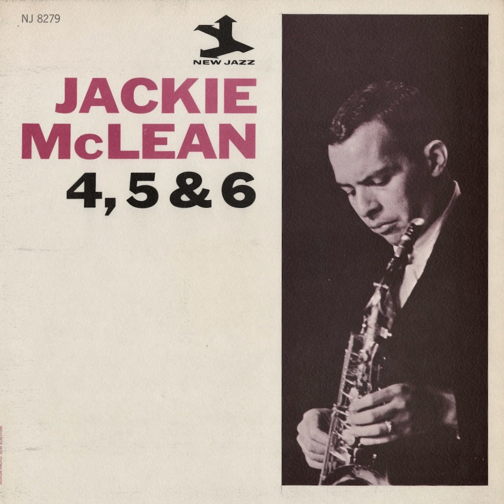 Jackie McLean / ジャッキー・マクリーン / 4,5 & 6 (NJ 8279