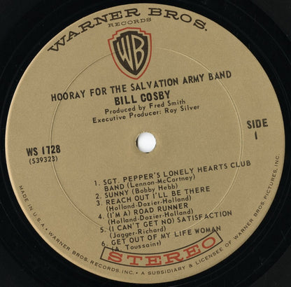 Bill Cosby - Hooray For The Salvation Army Band! (WS 1728) LP 1968 US Warner Bros｜中古LP