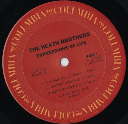 Heath Brothers – Expressions Of Life (FC 37126) LP 1981 US Columbia｜中古LP
