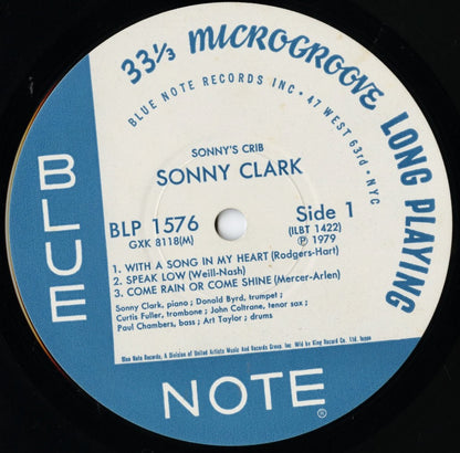 Sonny Clark / ソニー・クラーク / Sonny's Crib (GXK-8188M)