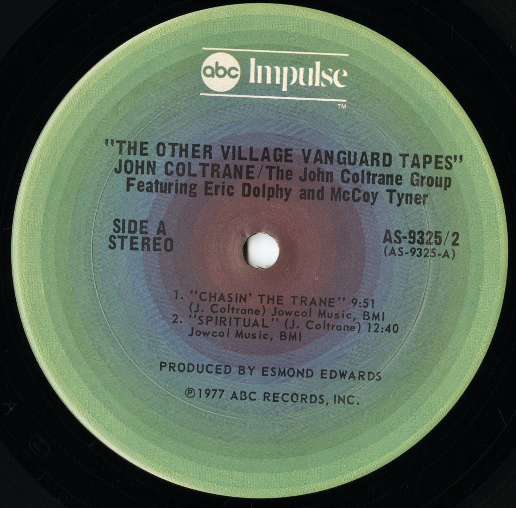 John Coltrane / ジョン・コルトレーン / The Other Village Vanguard Tapes -2LP (AS-9325)