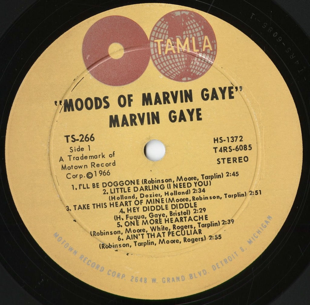 Marvin Gaye - Moods Of Marvin Gaye (TS-266) 1966 US Tamla｜中古LP