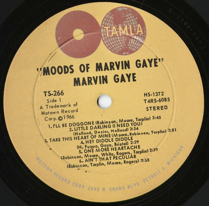 Marvin Gaye - Moods Of Marvin Gaye (TS-266) 1966 US Tamla｜中古LP