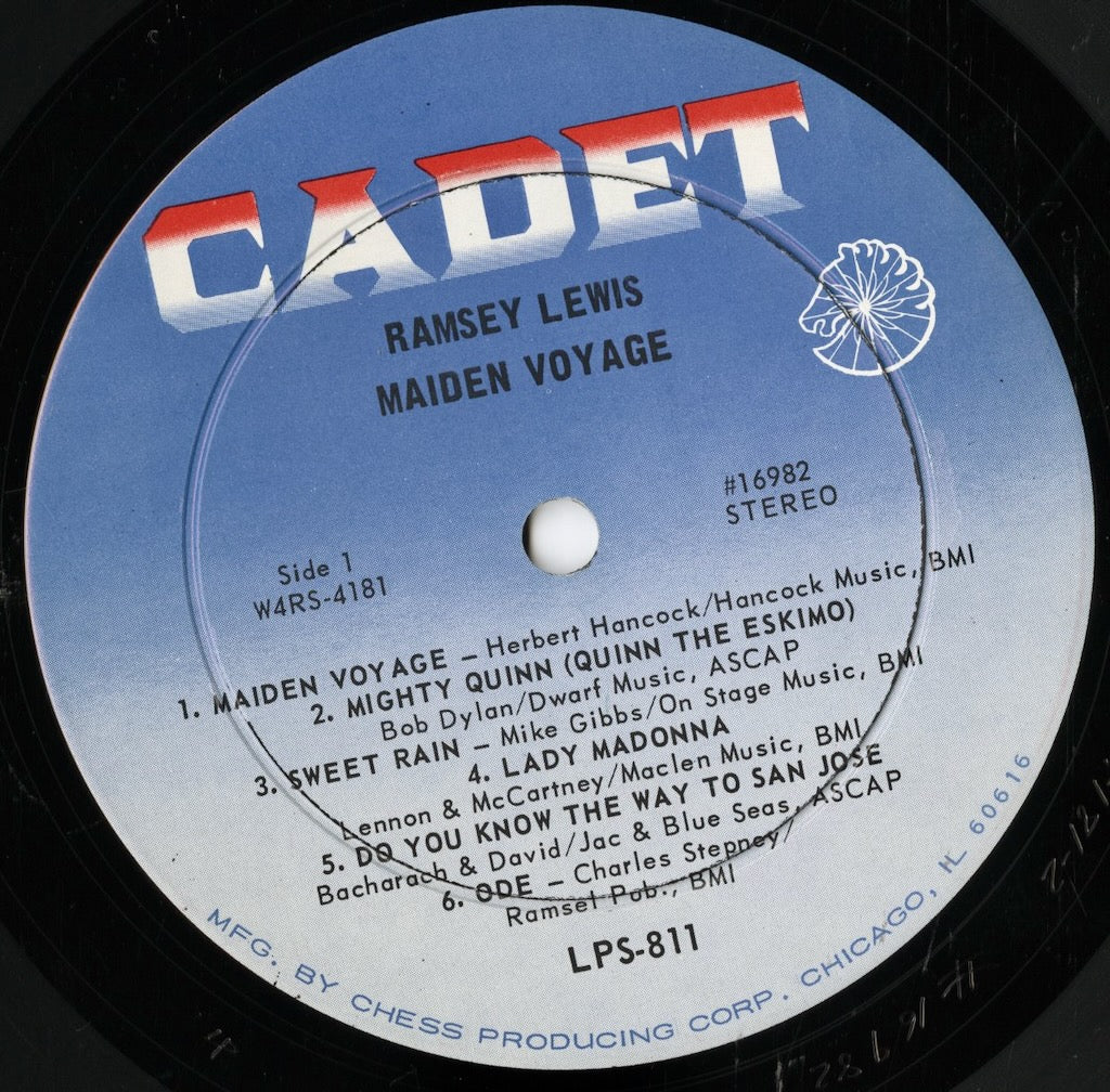 Ramsey Lewis / ラムゼイ・ルイス / Maiden Voyage (LPS811)