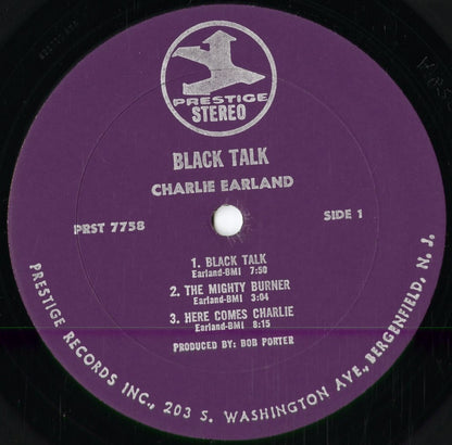 Charles Earland - Black Talk! (PRST 7758) 1970 US Prestige｜中古LP