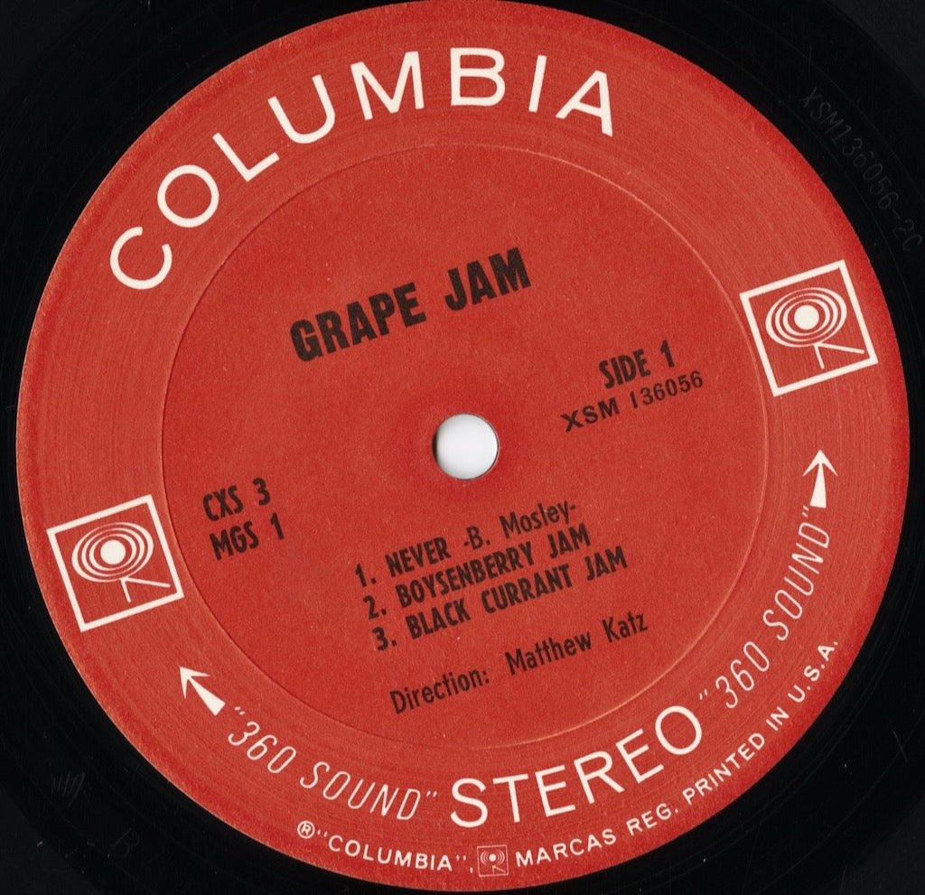 Moby Grape / モビー・グレイプ / Grape Jam (CX3 MGS1)