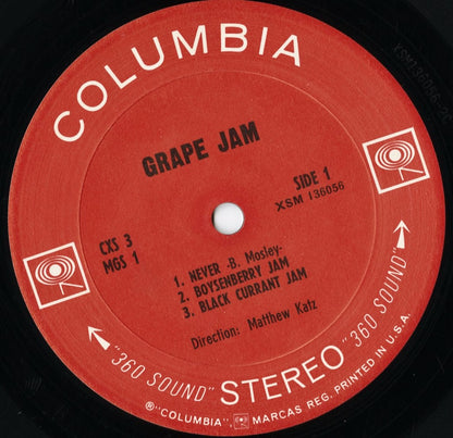 Moby Grape / モビー・グレイプ / Grape Jam (CX3 MGS1)