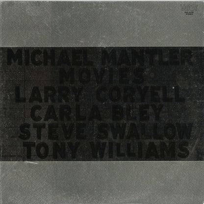 Michael Mantler - Movies (PAP-9109) WATT/TRIO
