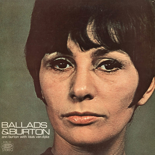 Ann Burton - Ballads & Burton (ECPL-32) 1972 JPN Epic｜中古LP