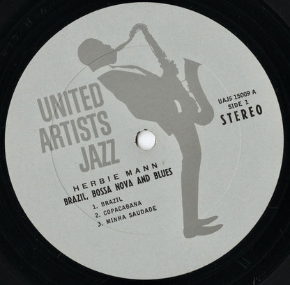 Herbie Mann - Brazil, Bossa Nova & Blues (UAJS 15009) LP 1962 US United Artists Jazz｜中古LP