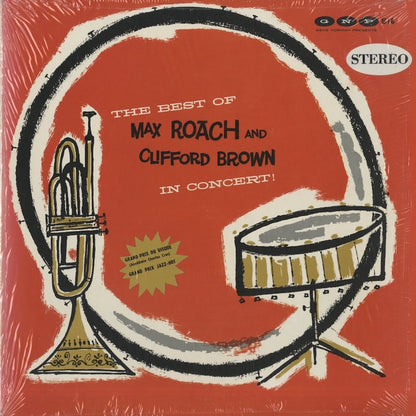 Max Roach And Clifford Brown / マックス・ローチ　クリフォード・ブラウン / The Best Of Max Roach And Clifford Brown In Concert! (GNP-S18)
