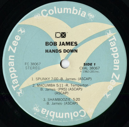 Bob James – Hands Down (FC 38067) LP 1982 US Columbia / Tappan Zee｜中古LP