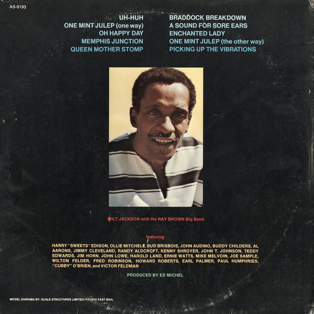 Milt Jackson / ミルト・ジャクソン / Memphis Jackson (SMAS-93756)