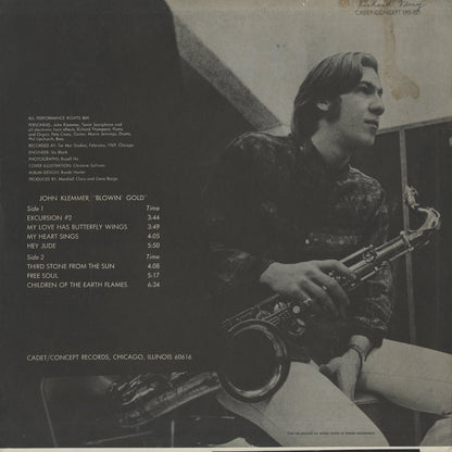 John Klemmer / ジョン・クレマー / Blowin' Gold (LPS 321)