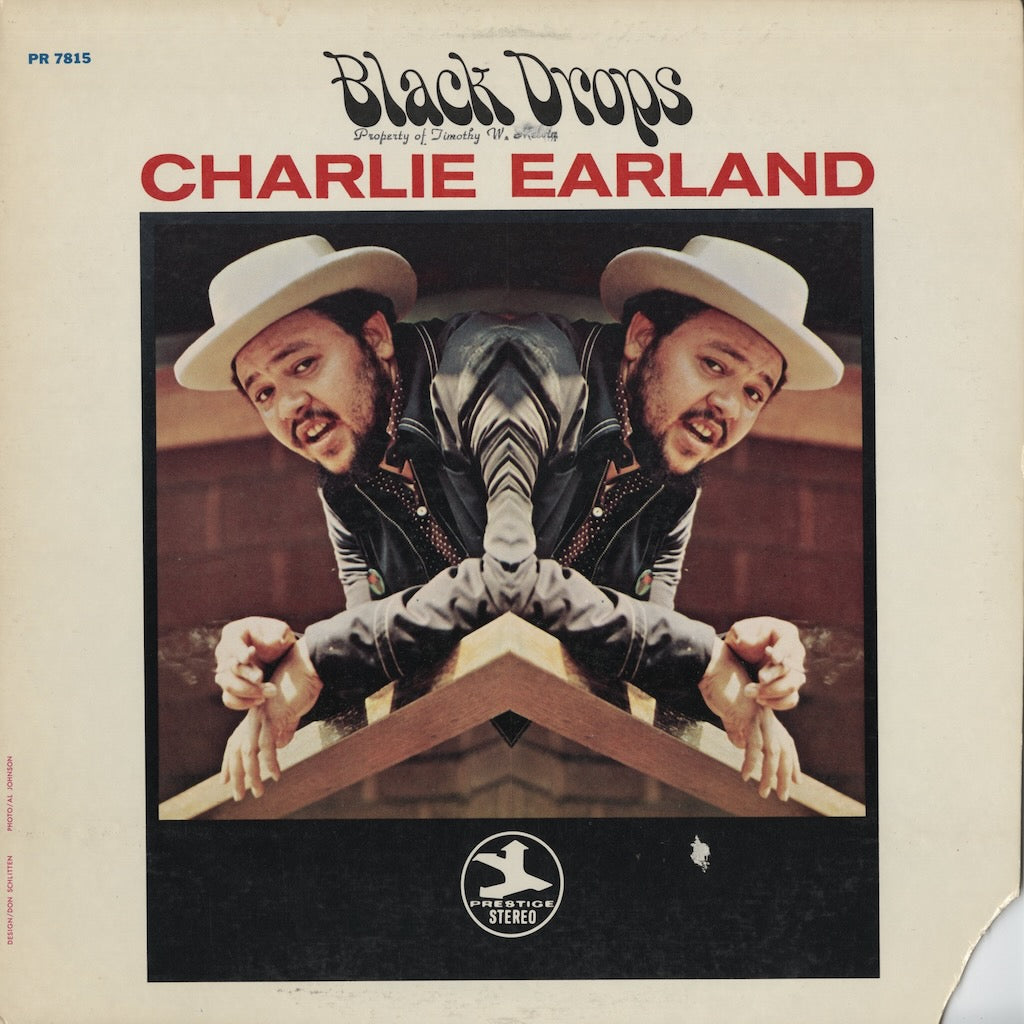 Charles Earland Black Drops PRST 7815 LP 1970 US Prestige Van Gelder