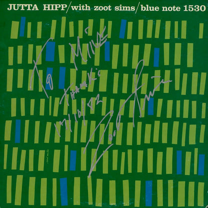 Jutta Hipp - Jutta Hipp With Zoot Sims (BLP 1530) 1972 US Blue Note サイン付き｜中古LP　ユタ・ヒップ
