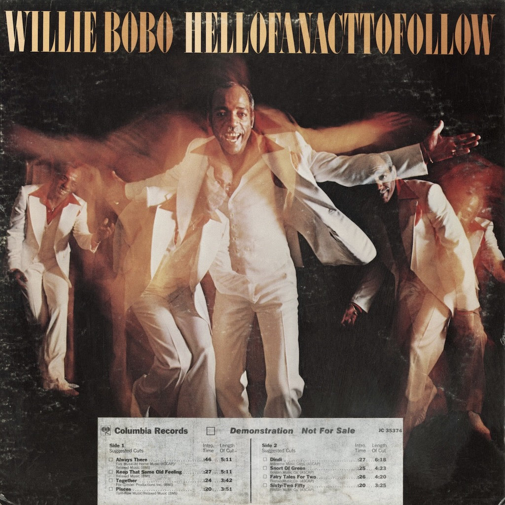 Willie Bobo - Hell Of An Act To Follow (JC 35374) Columbia