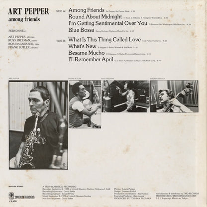 Art Pepper / アート・ペッパー / Among Friends (PAP-9129)