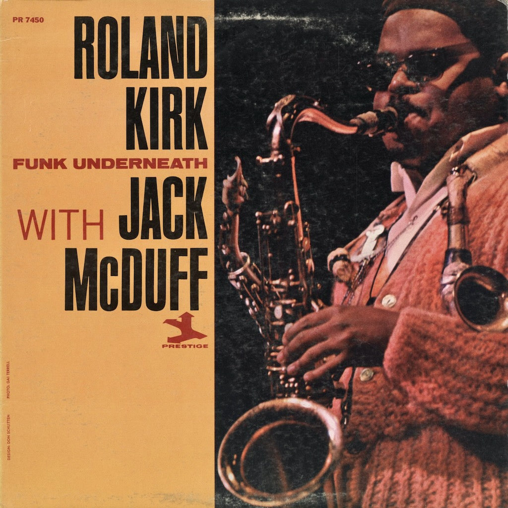 Roland Kirk With Jack McDuff - Funk Underneath (PR 7450) 1967 US Prestige｜中古LP