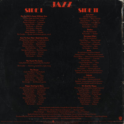 Ry Cooder / ライ・クーダー / Jazz (BSK 3197)