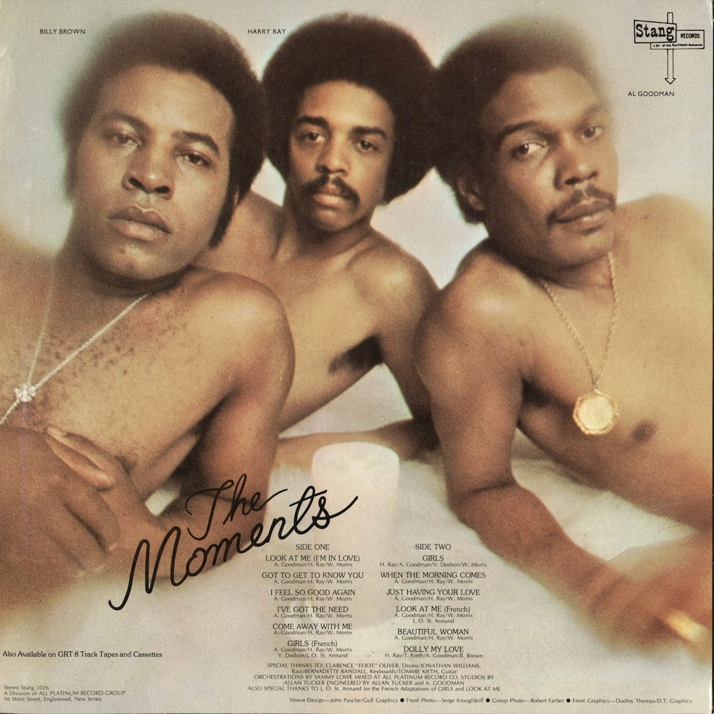 The Moments - Look At Me (ST-1026) 1975 US Stang｜中古LP