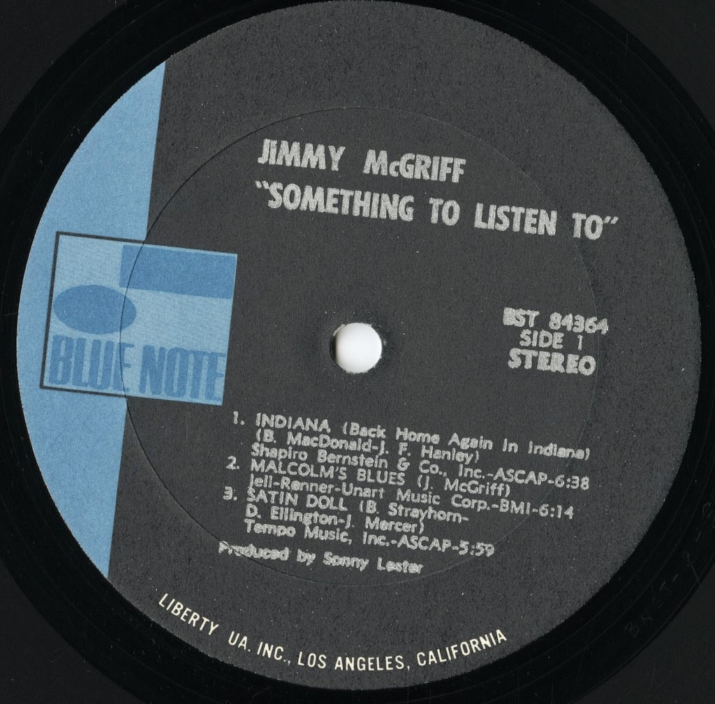 Jimmy McGriff - Something To Listen To (BST-84364) LP 1970 US Blue