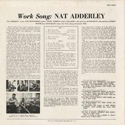 Nat Adderley / ナット・アダレイ / Work Song (SMJ-6041)