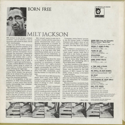Milt Jackson – Born Free (LS82045) LP 1967 US Limelight | 中古LP
