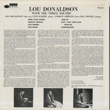 Lou Donaldson / ルー・ドナルドソン / LD+3 (BST 84012)