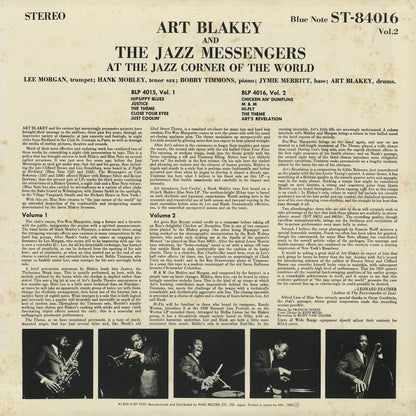 Art Blakey / アート・ブレイキー ＆ ジャズ・メッセンジャーズ / Meet You At The Jazz Corner Of The World Volume 2 (K18P-9202)