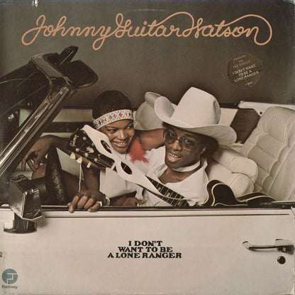 Johnny Guitar Watson – I Don't Want To Be Alone Stranger (F-9484) 1975 US Fantasy｜中古LP