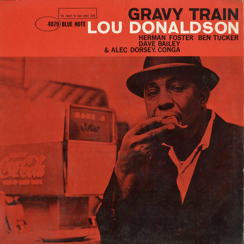 Lou Donaldson - Gravy Train (BLP 4079) 1962 US Blue Note｜中古LP
