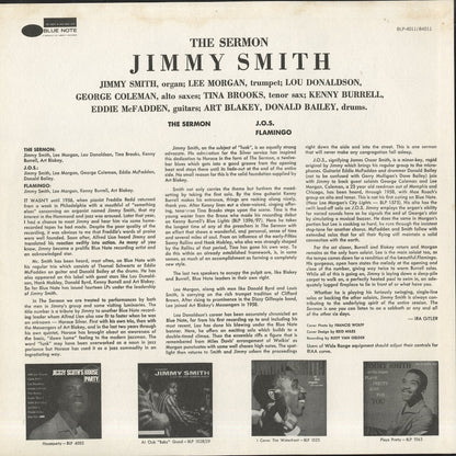 Jimmy Smith / ジミー・スミス / The Sermon! (BST 84011)