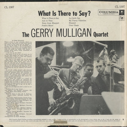 Gerry Mulligan / ジェリー・マリガン / What Is There To Say? (CL 1307)