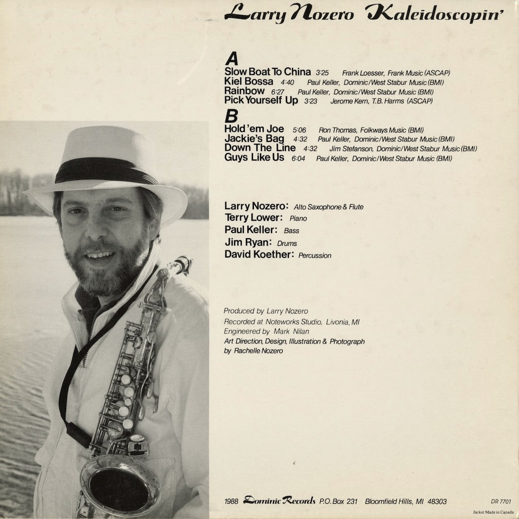 Larry Nozero – Kaleidoscorpin' (DR 7701) LP 1988 US Dominic | 中古LP