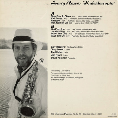 Larry Nozero – Kaleidoscorpin' (DR 7701) LP 1988 US Dominic | 中古LP