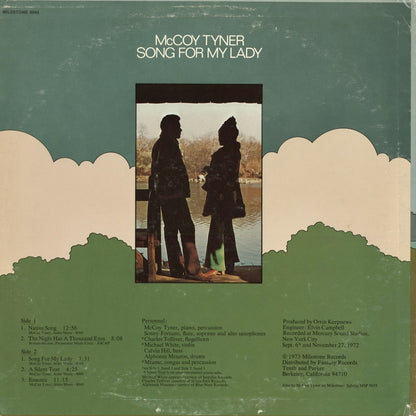 McCoy Tyner - Song For My Lady (MSP 9044) 1973 US Milestone｜中古LP