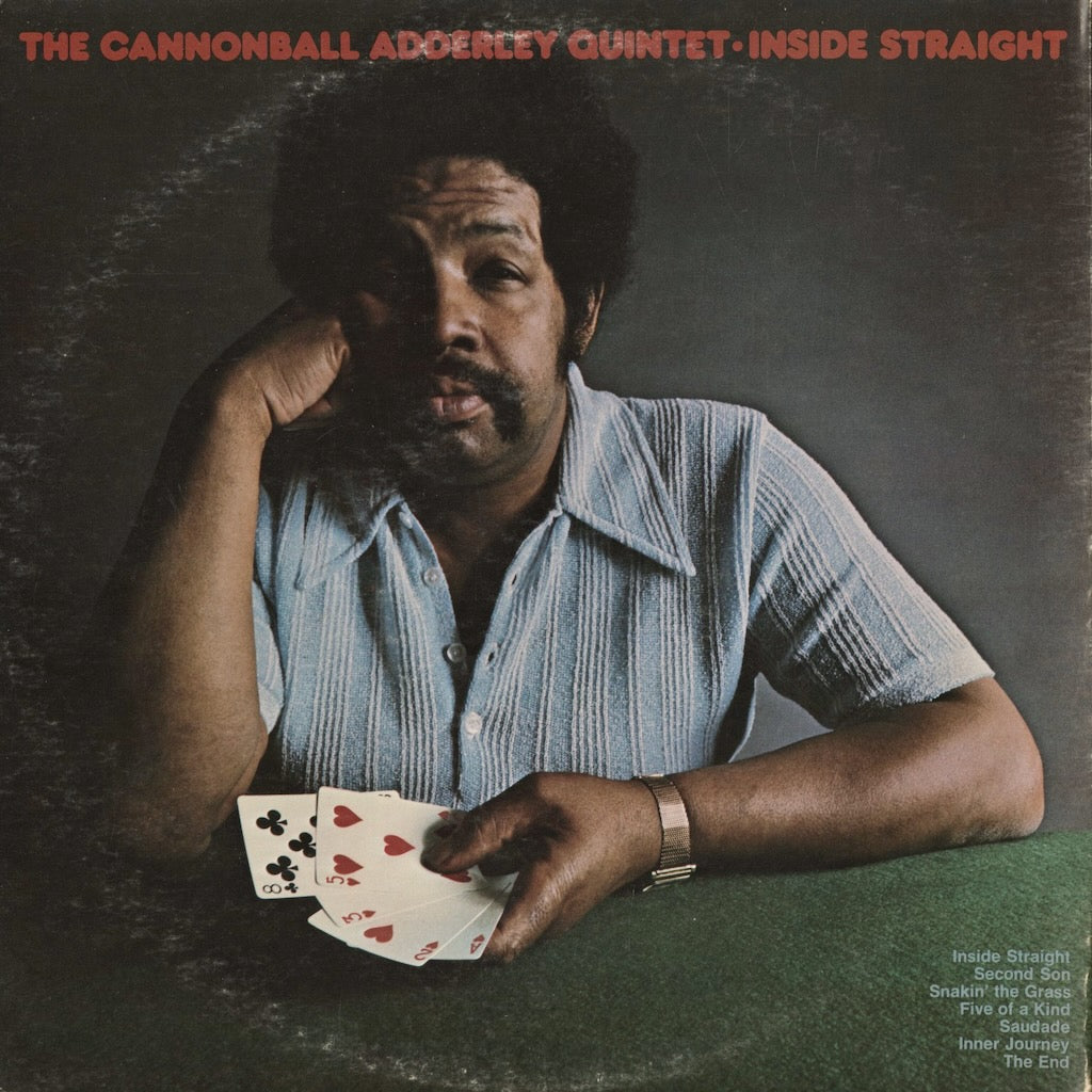 Cannonball Adderley Quintet – Inside Straight (F-9435) LP 1973 US Fantasy | 中古LP
