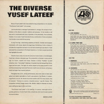 Yusef Lateef / ユセフ・ラティーフ / The Diverse Yusef Lateef (SD1548)
