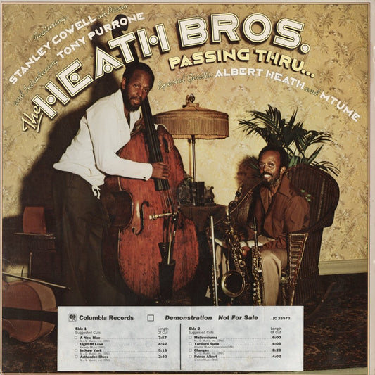 Heath Brothers / Passing Thru (JC 35573) Columbia