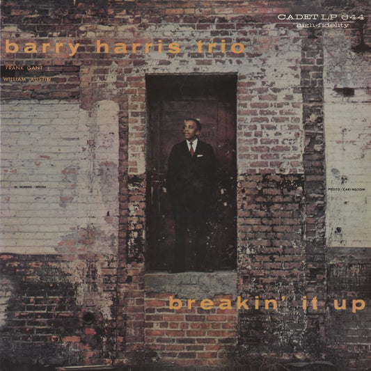 Barry Harris Trio / バリー・ハリス / Breakin' It Up (MJ-1012)