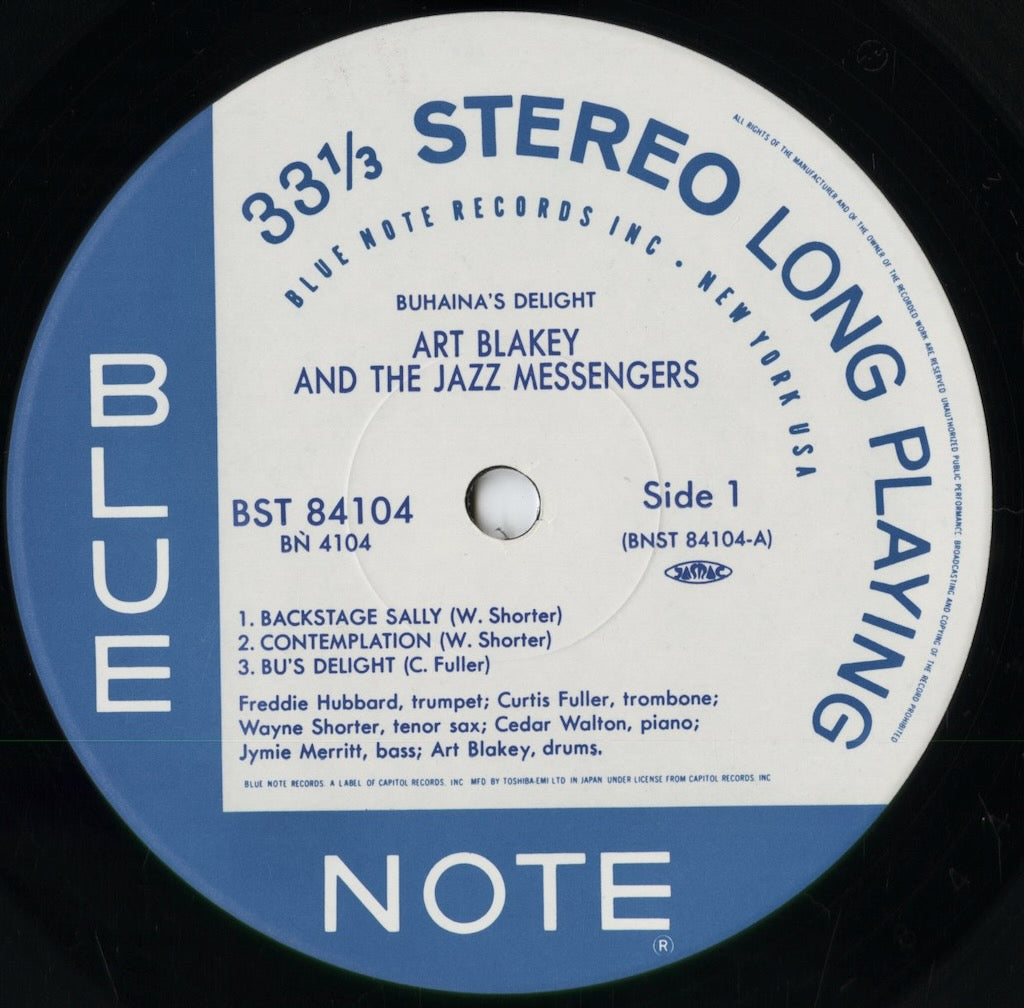 Art Blakey & The Jazz Messengers - Buhaina's Delight (BN 4104) 1989 JPN Blue Note｜中古LP
